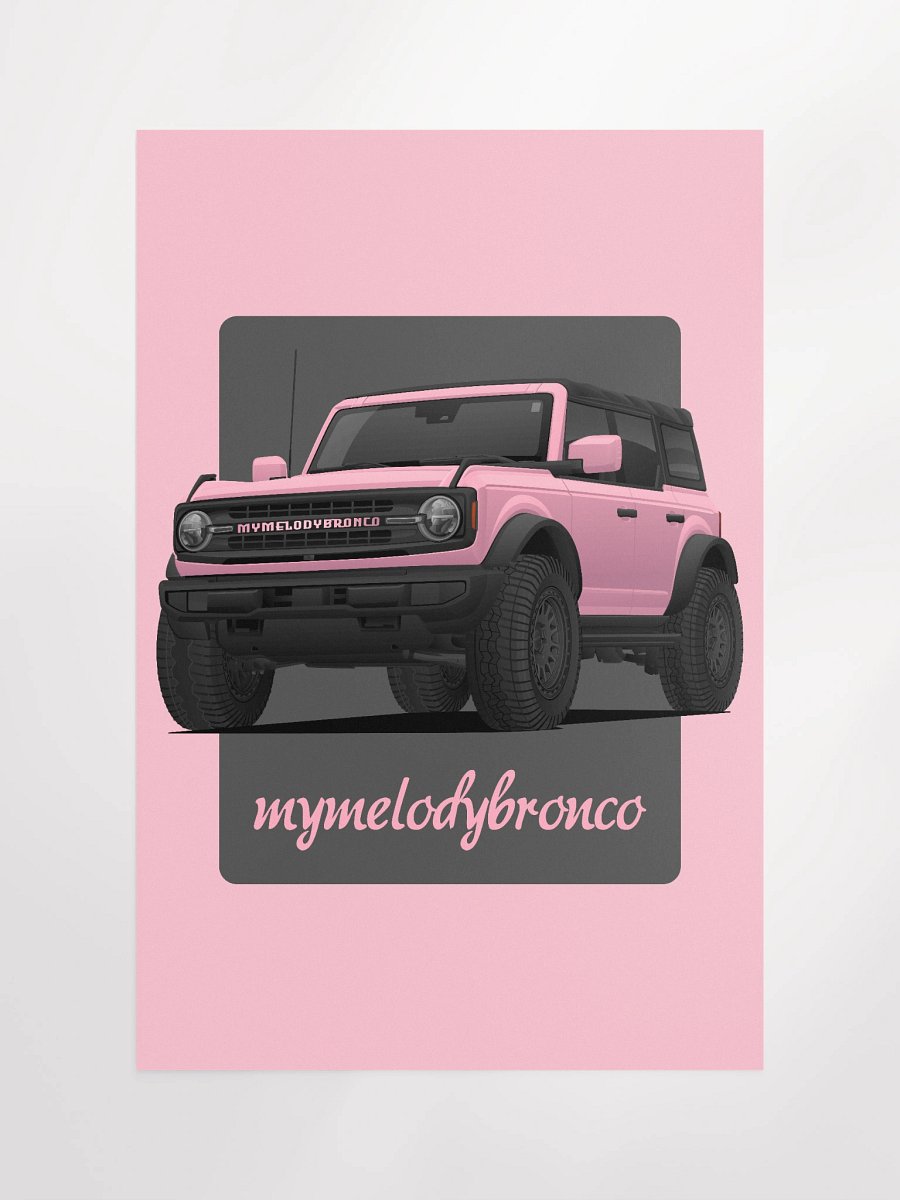Poster - mymelodybronco product image (1)