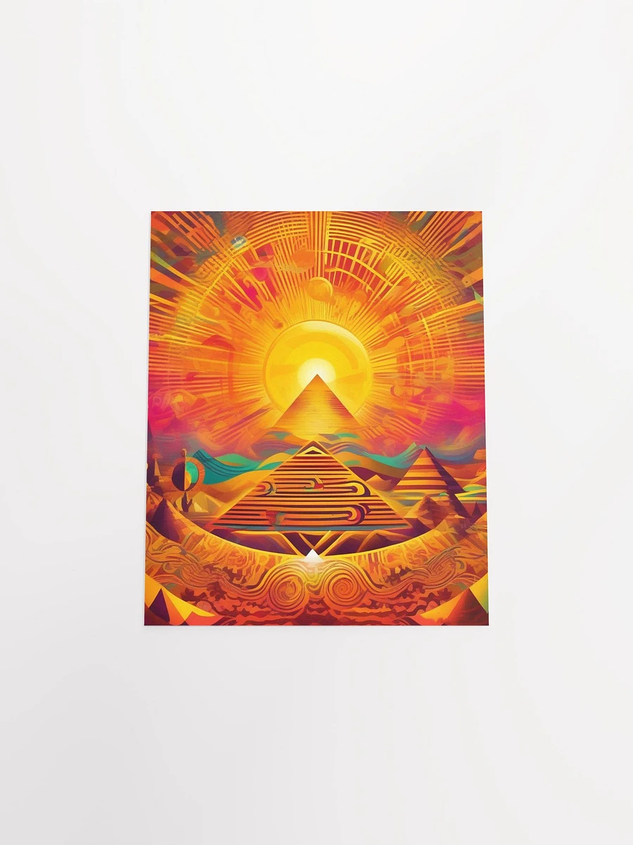 Pyramid Sun Poster product image (8)