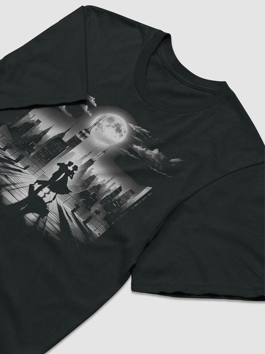 Moonlit Metropolis: A Noir Waltz (Front Print Womens Tee) product image (3)
