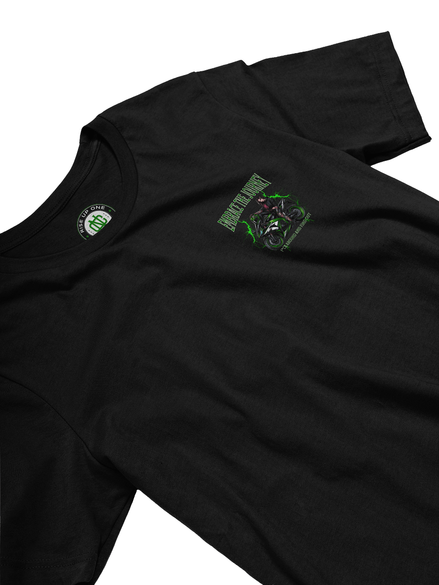 "Embrace The Journey" - Biker Chick - Green Bolt product image (4)