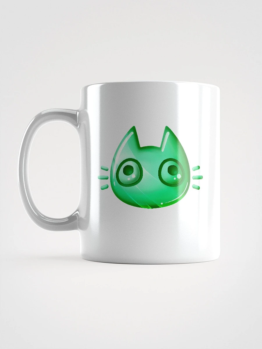 Green Cat Face Mug product image (6)