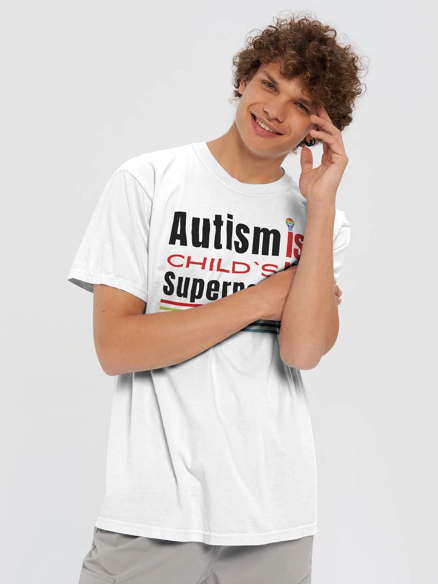 Autism Is My Child’s Superpower, Comfort Colors T-shirt product image (14)