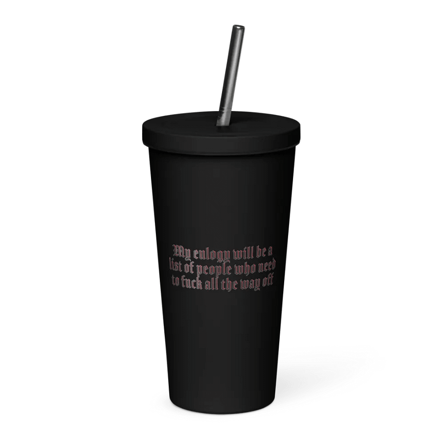 Eulogy - Black Tumbler product image (3)