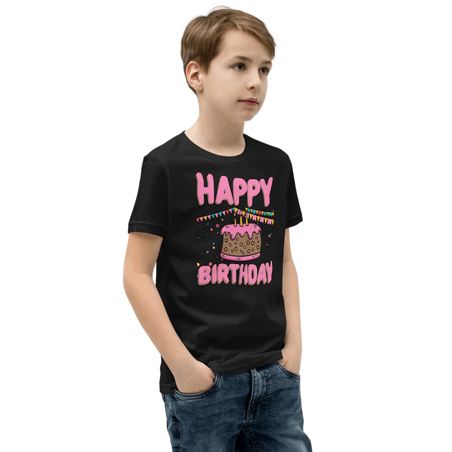 Happy Birthday (Chocolate Cake) Kids T-Shirt product image (2)