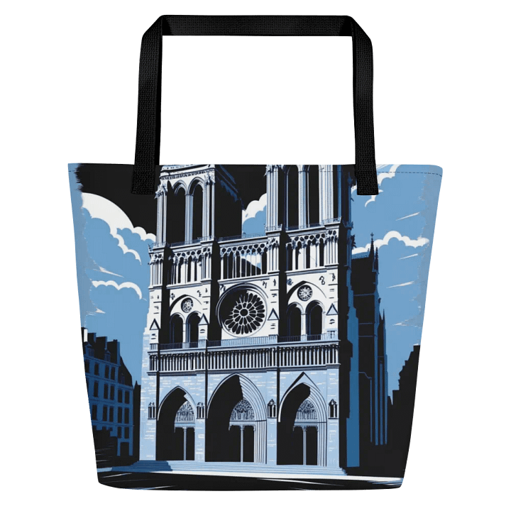 Notre Dam Large Tote Bag product image (2)