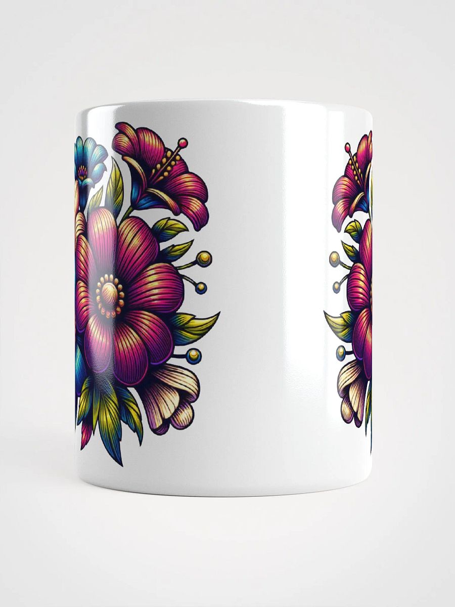 Floral Bouquet Ceramic Mug product image (5)