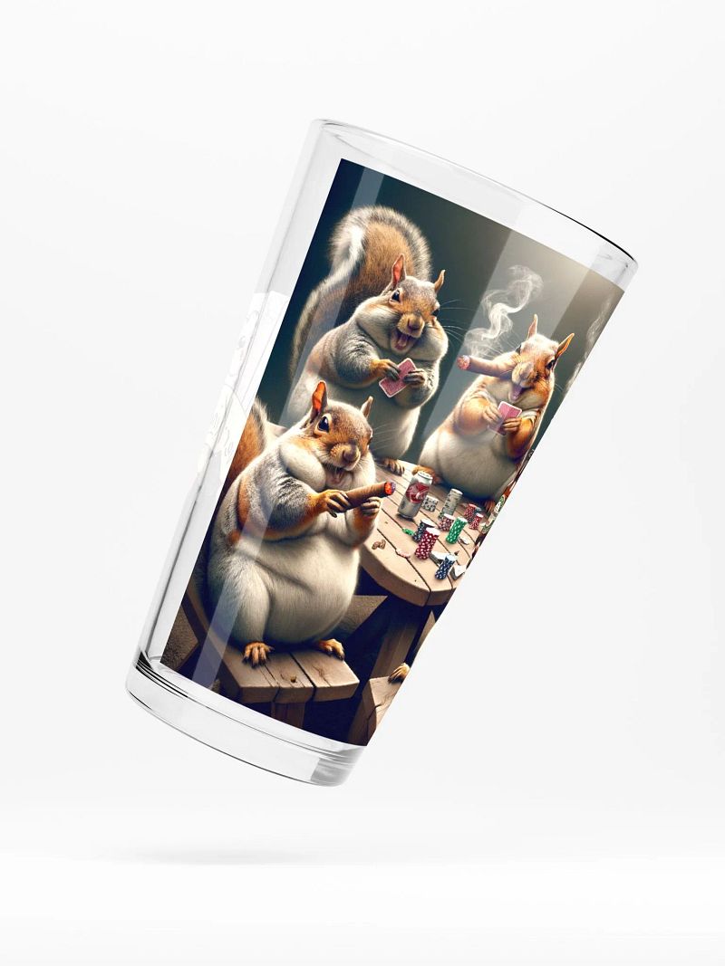 Squirrel Poker Pint