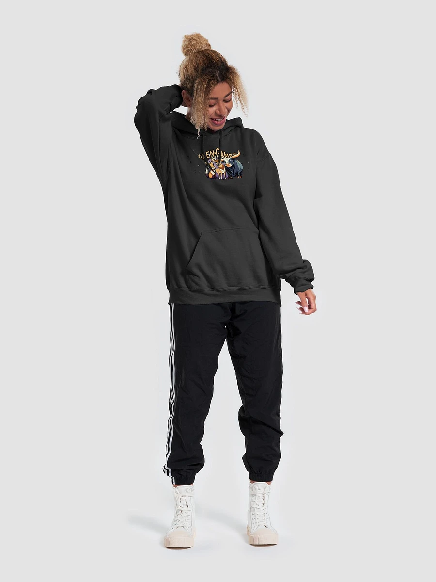 Hoodie with Cute Vixen Stag and Bull Vixen Games design product image (49)