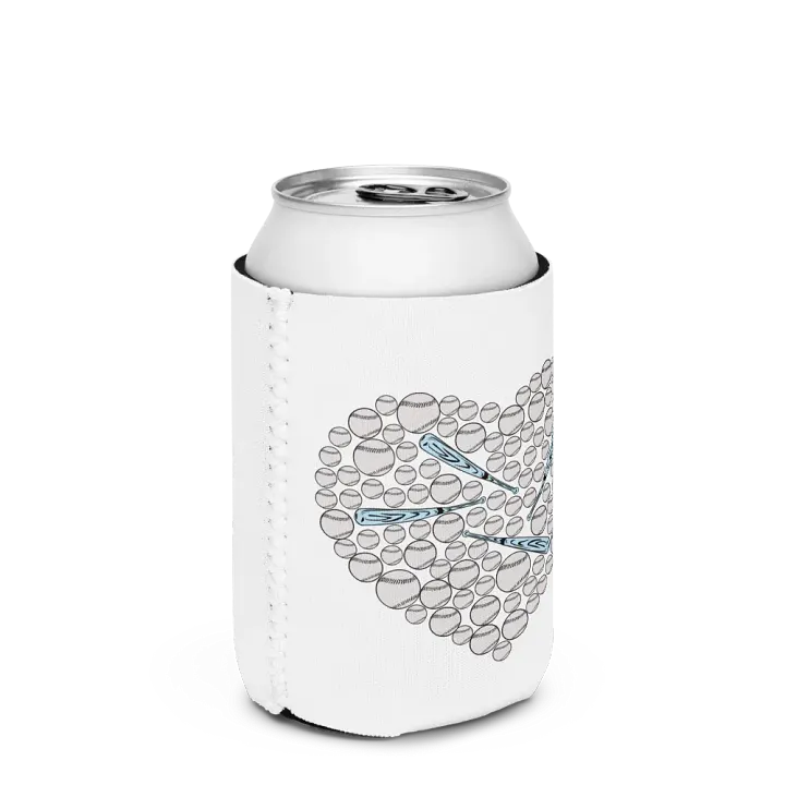 Pure Heart Baseball Home Run Coozie Can Cooler product image (2)