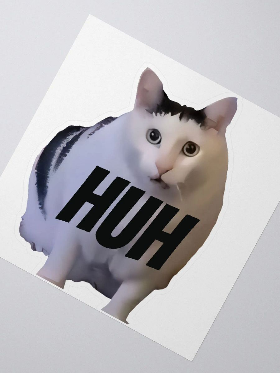 Huh Cat Meme Stickers product image (5)