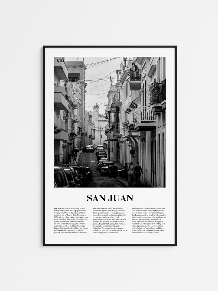San Juan 02 Newspaper Poster product image (1)