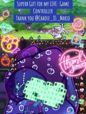 Thank you for the great Gift sent to my LIVE! Your appreciation for my content means a lot to me.@Chaose_81_Mario #tiktoklive #livehighlights #livegift #gamecontroller 