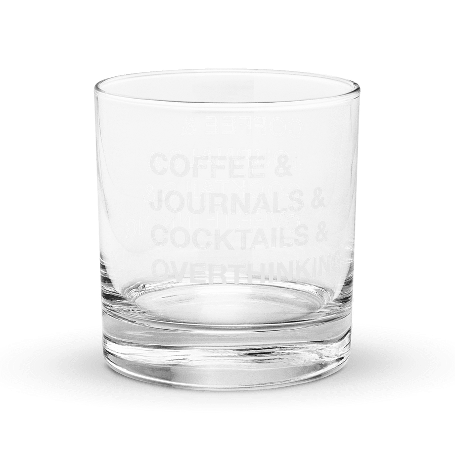 Rocks Glass for Overthinking product image (3)
