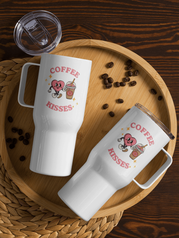 Coffee & Kisses Travel Mug product image (3)