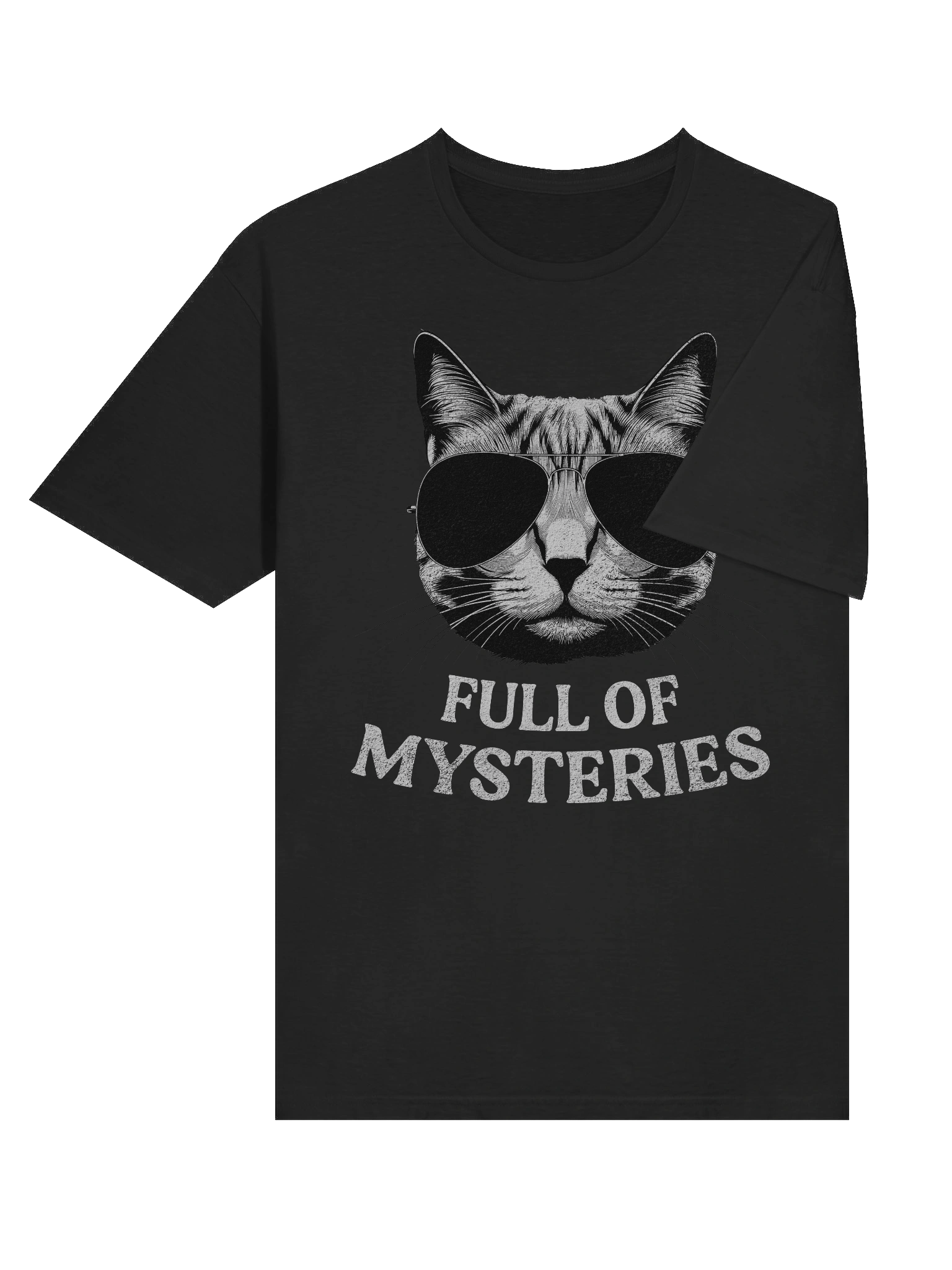 Full Of Mysteries Cat T-Shirt product image (36)