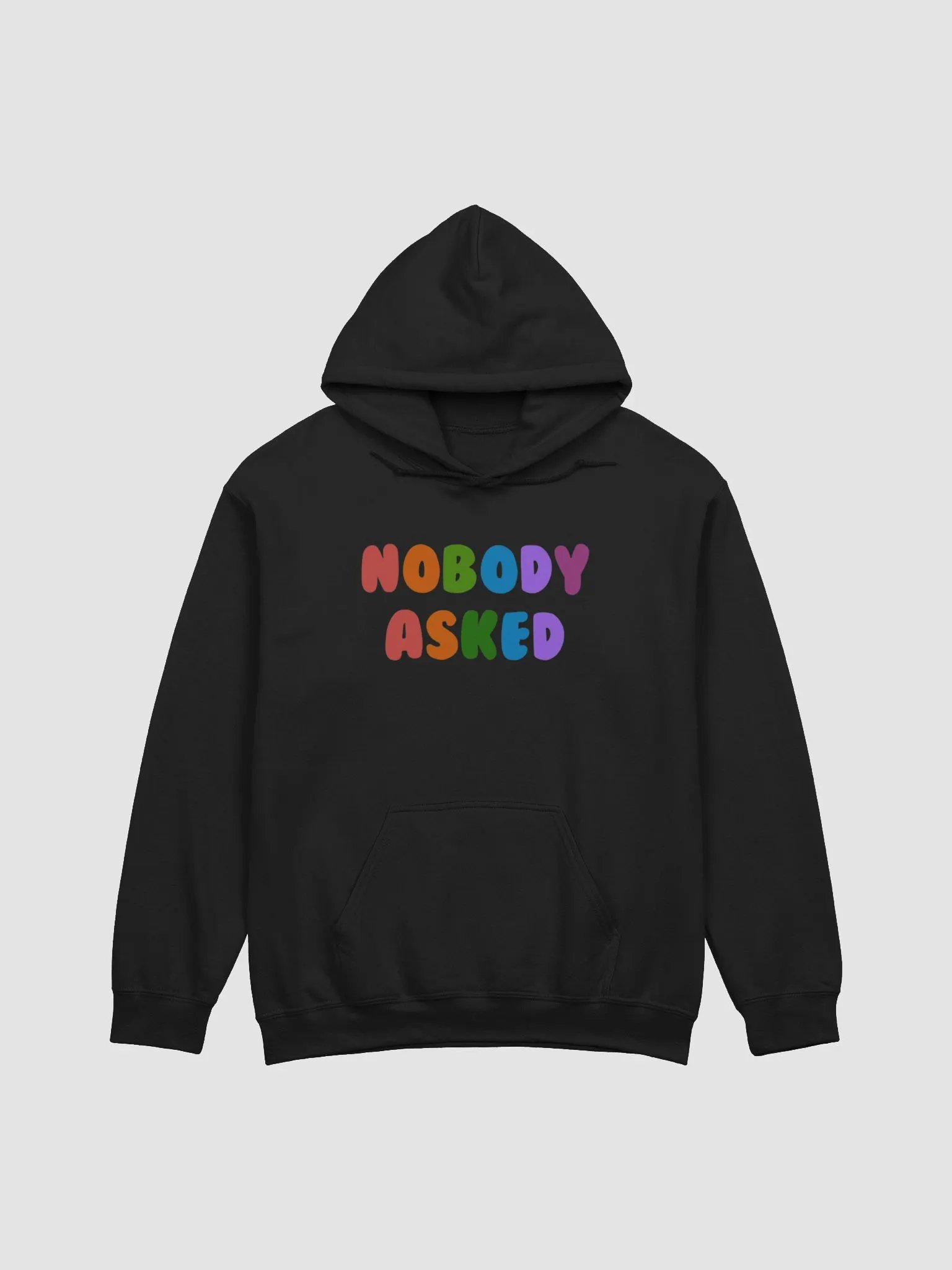 Nobody Asked Jumper (Black) product image (1)