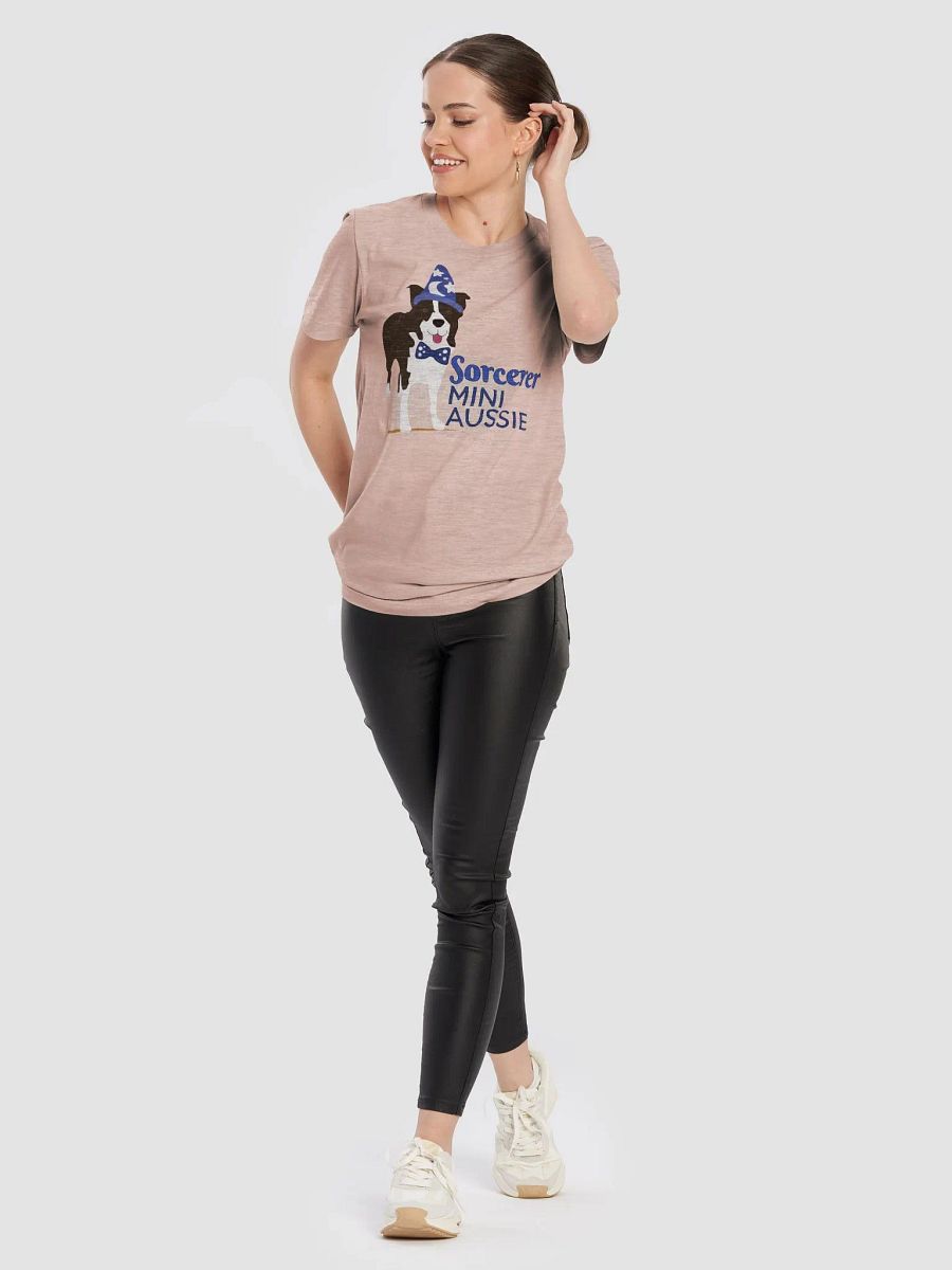 Sorcerer Aussie Tee – Magic Meets Man's Best Friend product image (39)