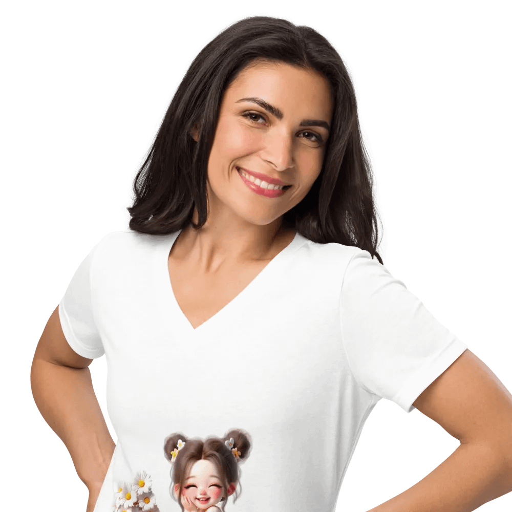 Bella+Canvas Women's Relaxed V-Neck T-Shirt product image (10)