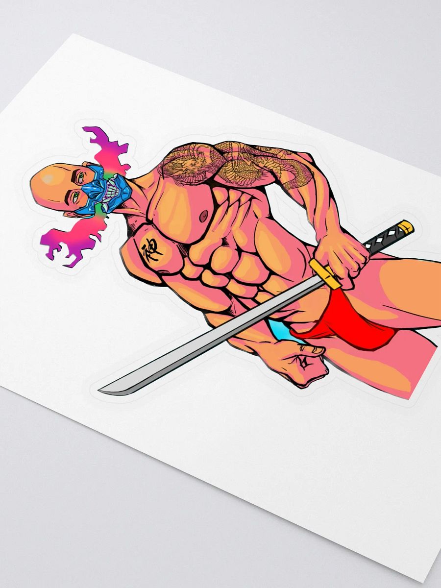 Mask and Sword GGG sticker product image (3)