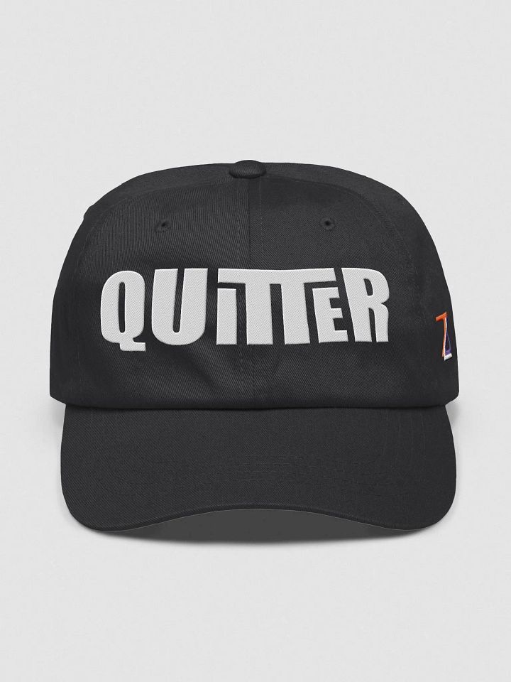 Quitter Dad Hat product image (2)