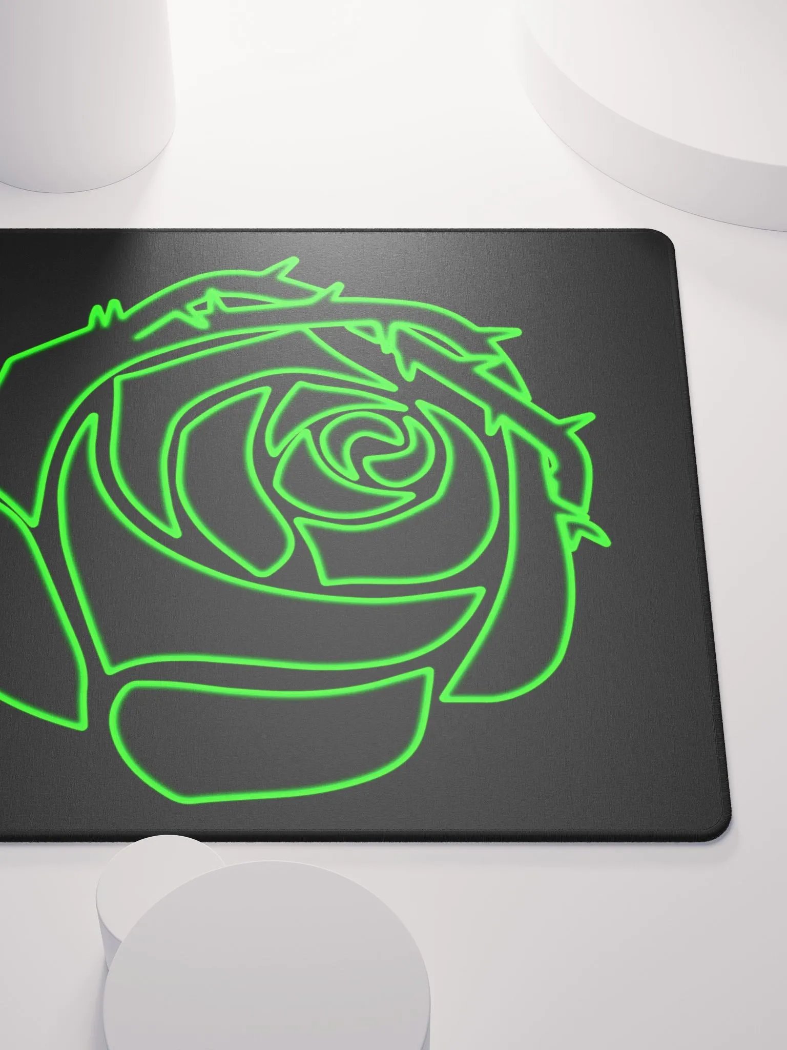 Chaotic Rose Mousepad product image (5)