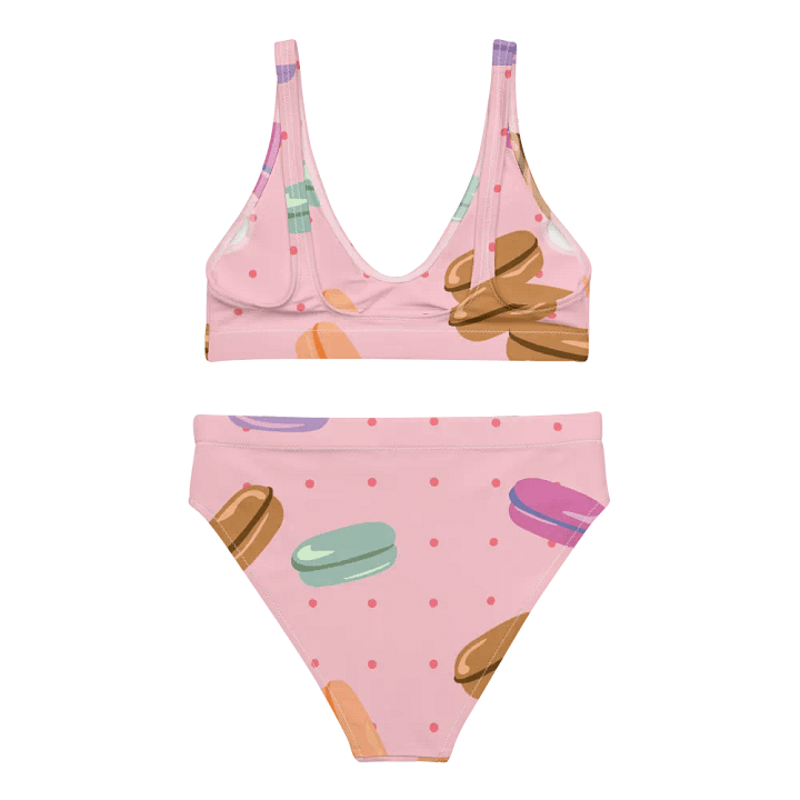Colorful Macaron Delight High-Waisted Bikini product image (2)