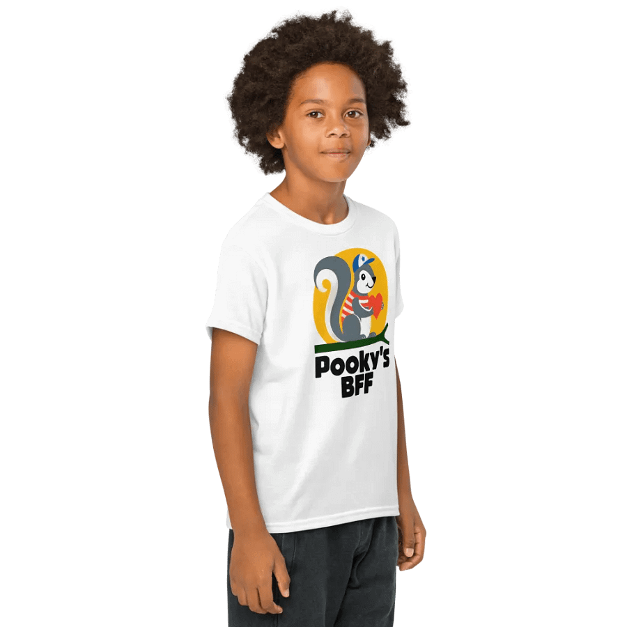 Pooky's BFF Youth Sports Tee product image (4)