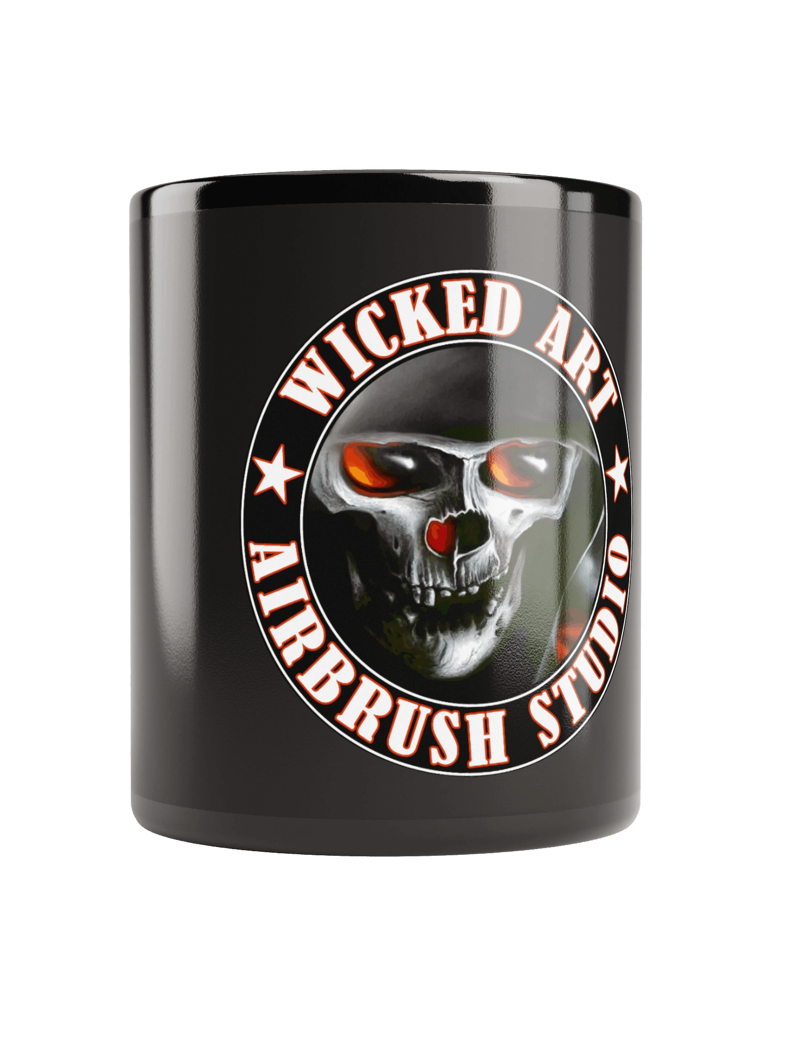 Wicked Art Skull Emblem Coffee Mug product image (9)
