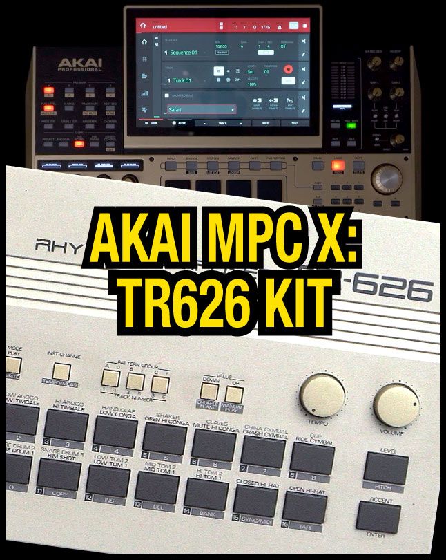 Akai MPC X: TR626 Kit product image (1)