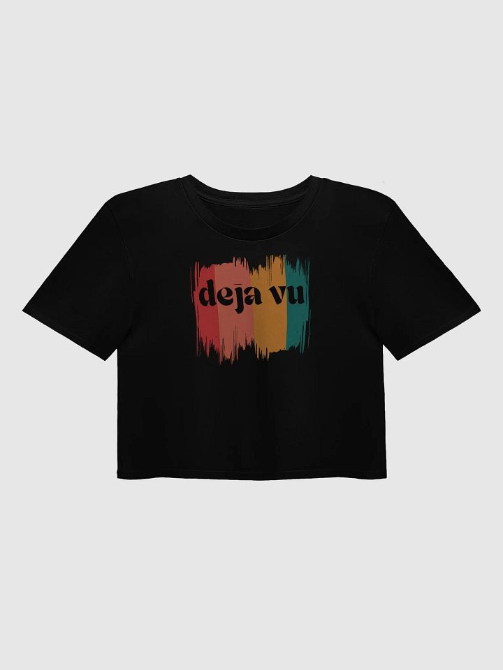 Deja Vu Brushstroke Crop Top product image (3)
