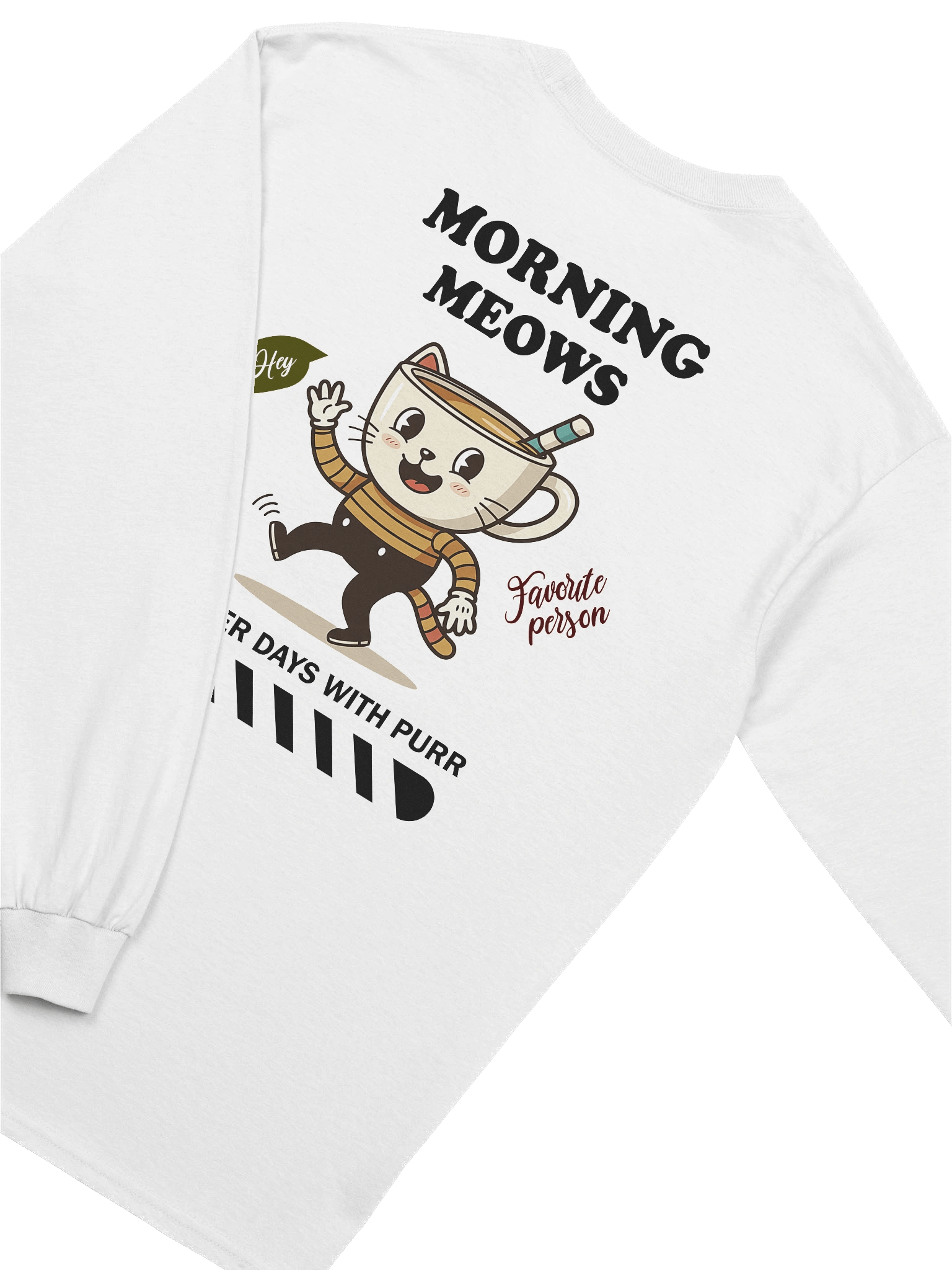 Morning meows Long Sleeve product image (16)