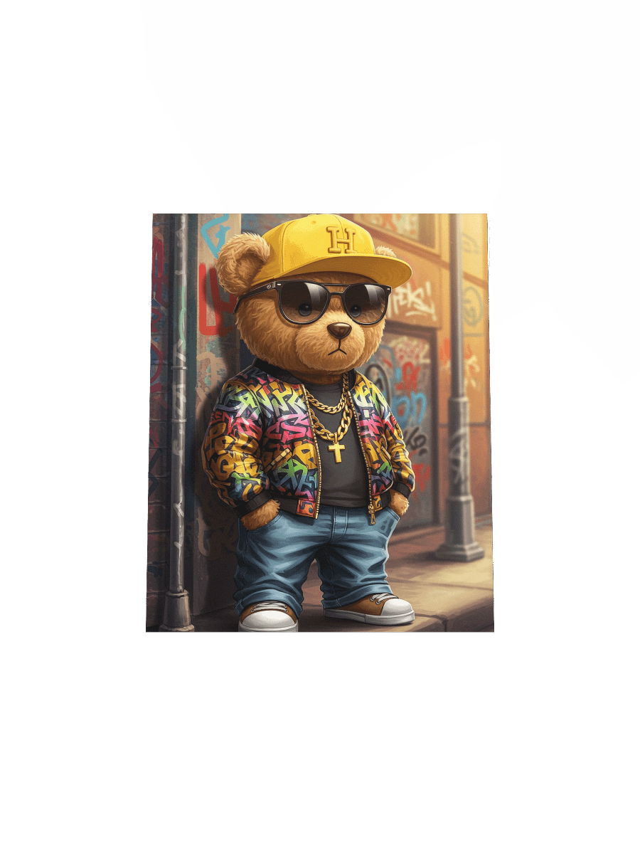 HipHop Teddy Print product image (4)