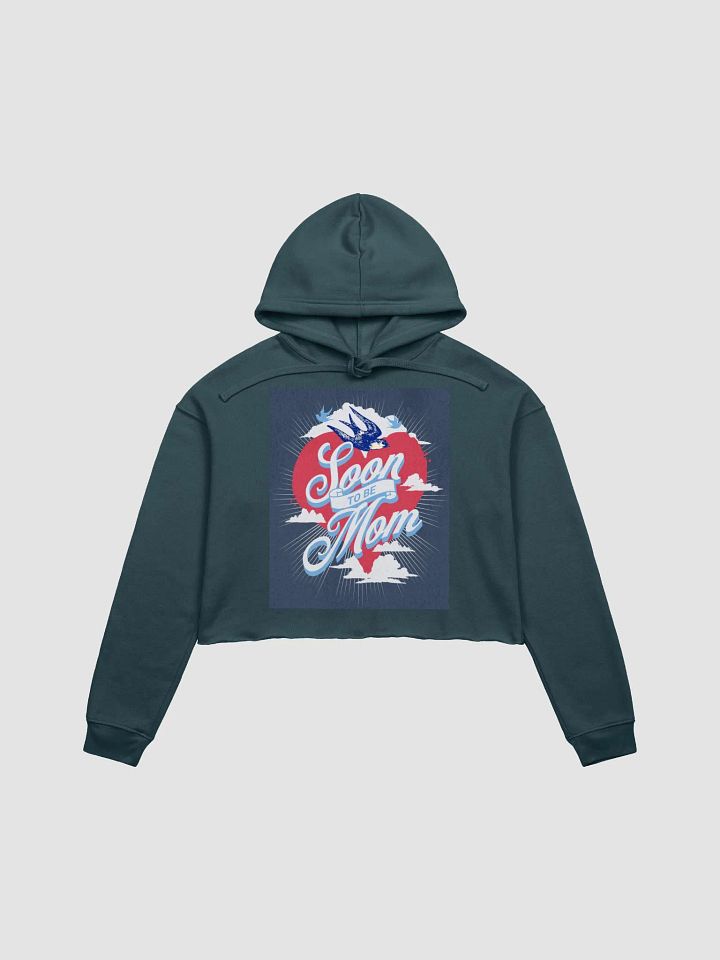 Motherhood Love Crop Hoodie product image (3)