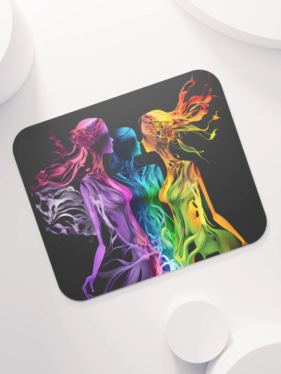 Three Together - Rainbow Design - Classic Mouse Pad product image (5)