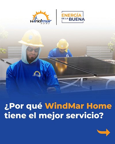 Con Windmar Home tienes el mejor servico y la independencia  de producir y guardar tu propia energía, sin depender de LUMA.

...