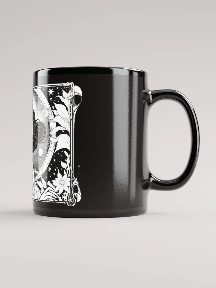 Cosmic Muse - Black Glossy Mug product image (2)