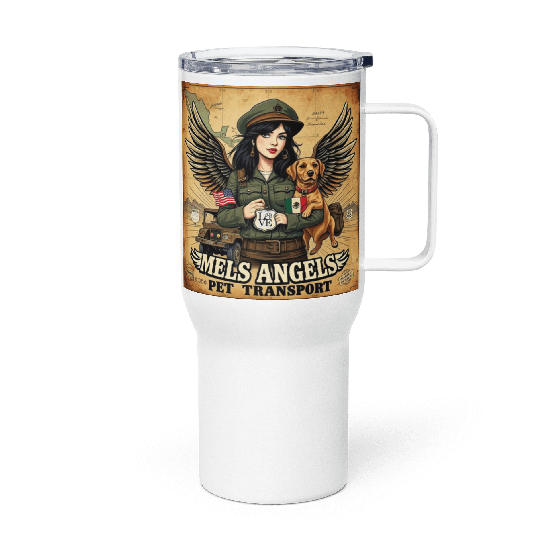 Mels Angels Road Warrior Travel Mug product image (7)