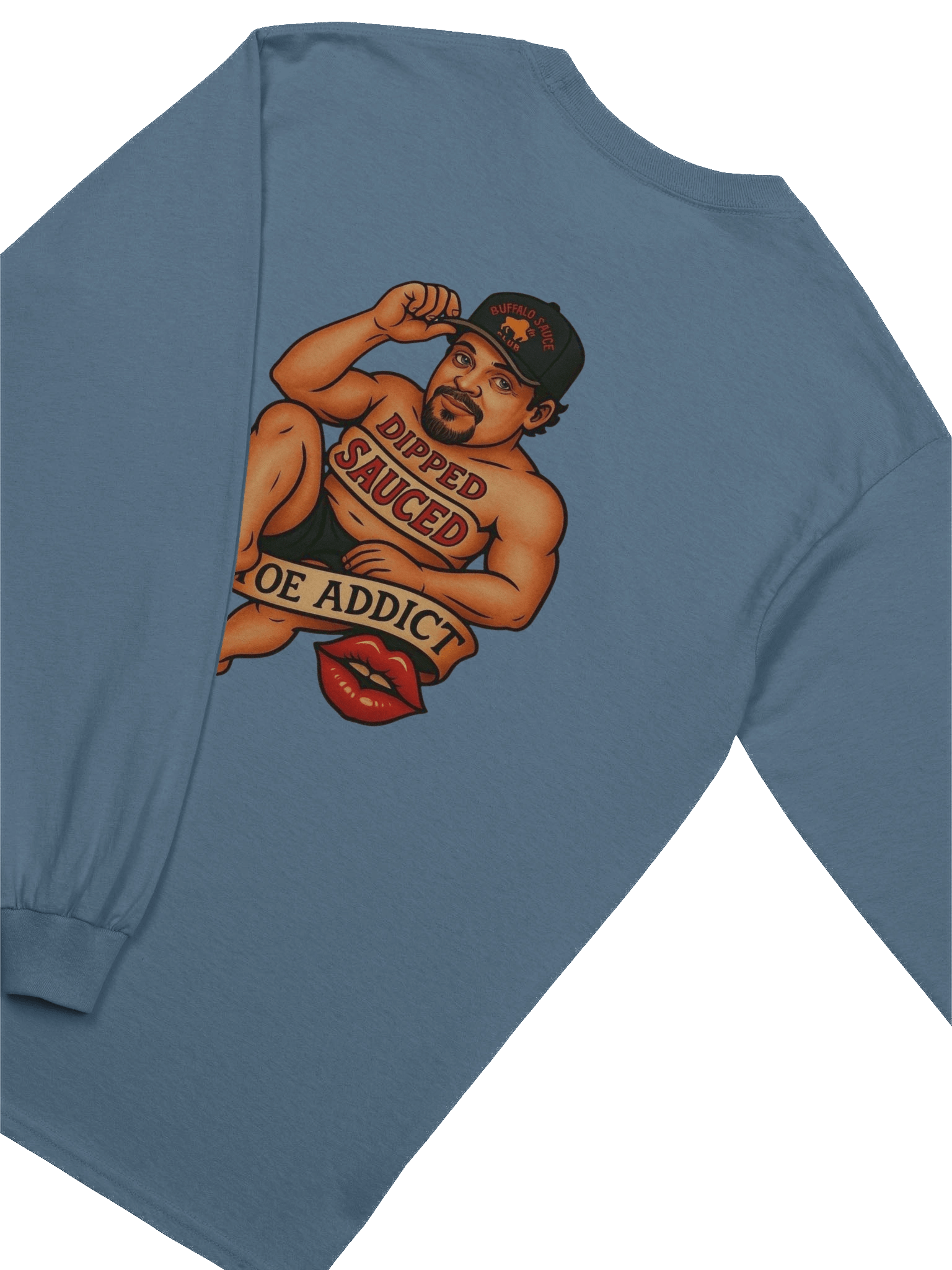 Sauced & Dipped Pin up art long sleeve product image (46)