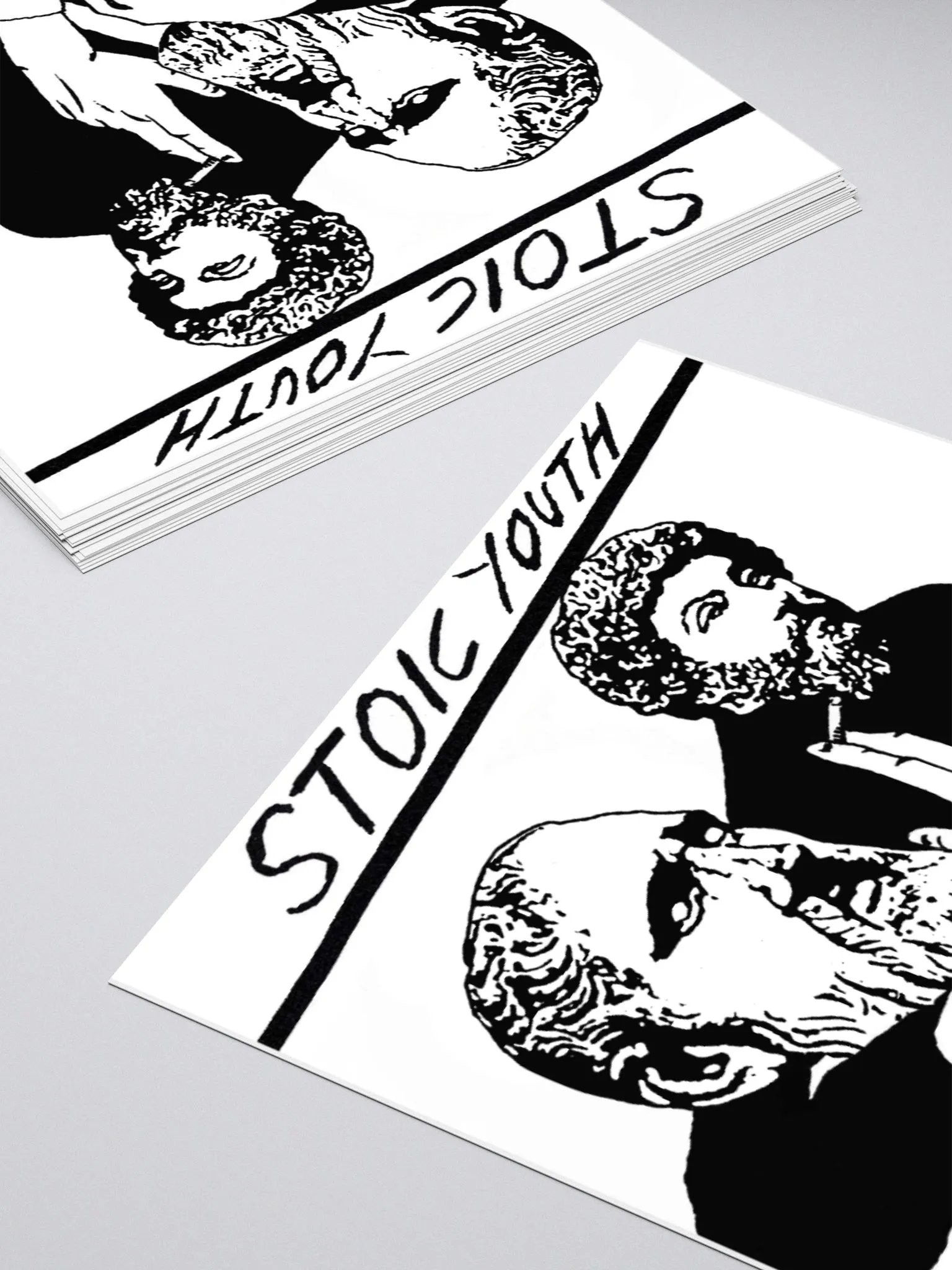 Stoic Youth Kiss Cut Stickers by Allcolor Sticker product image (4)