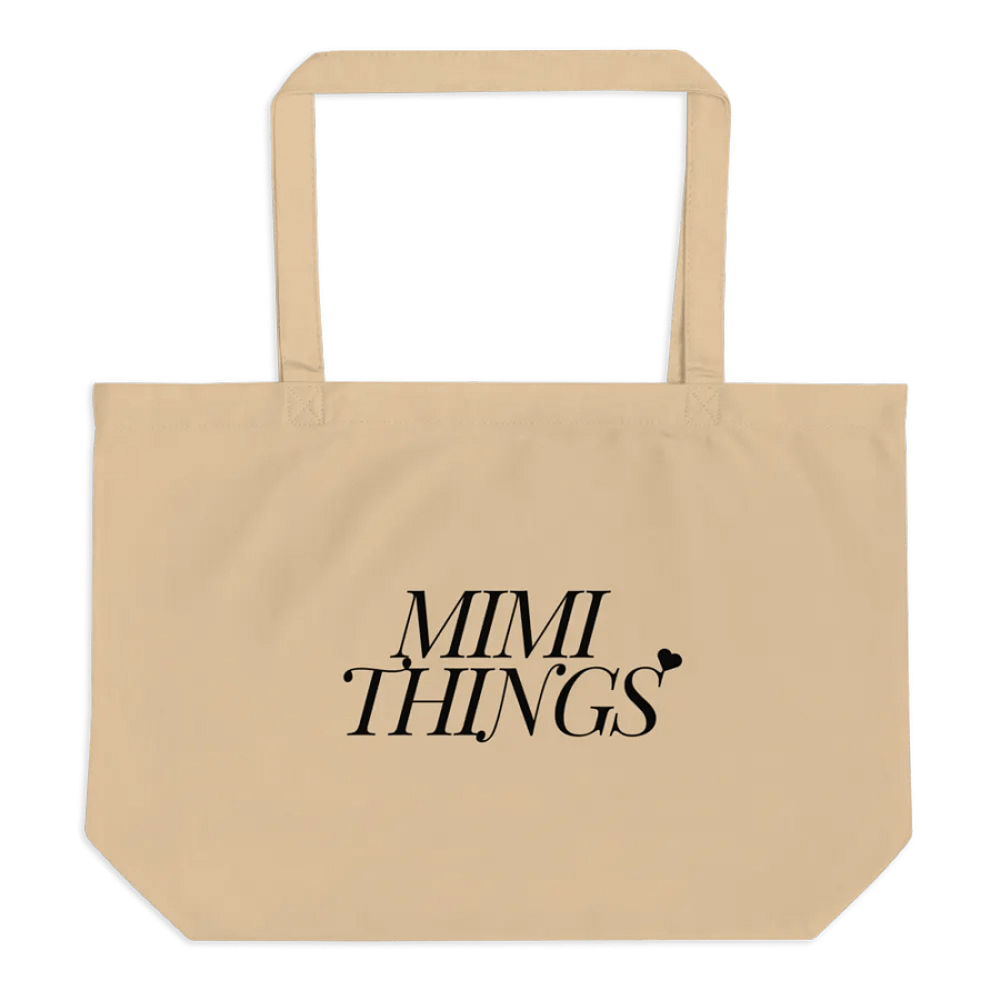 Mimi Things Organic Canvas Tote product image (1)