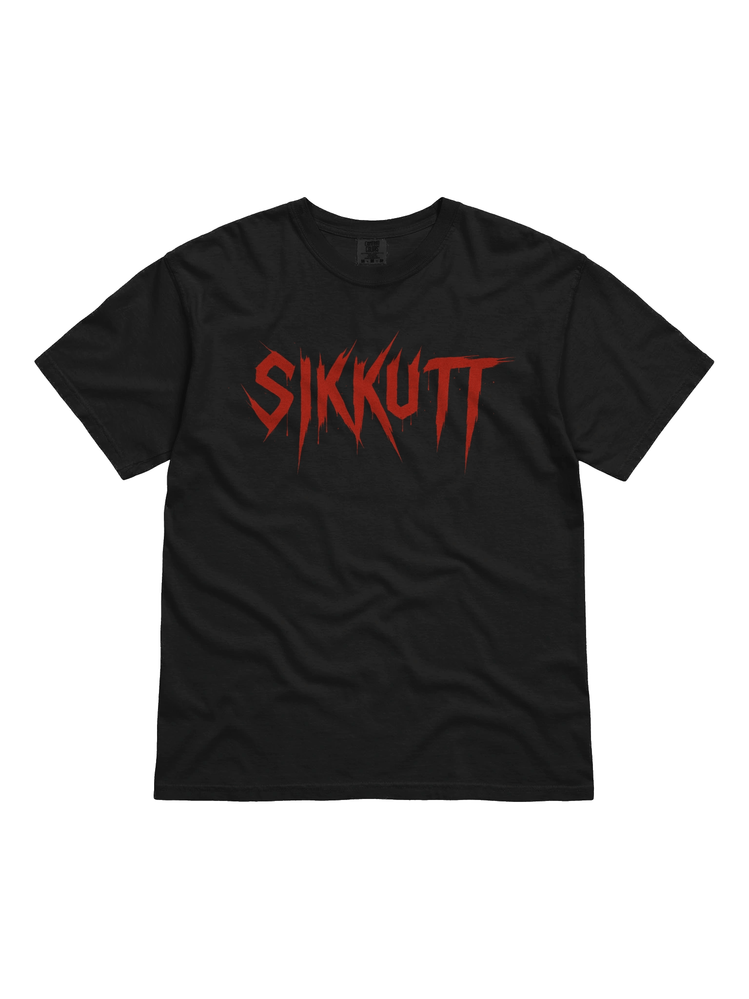 🩸 SikKutt – “Blood Script” Logo Tee product image (1)
