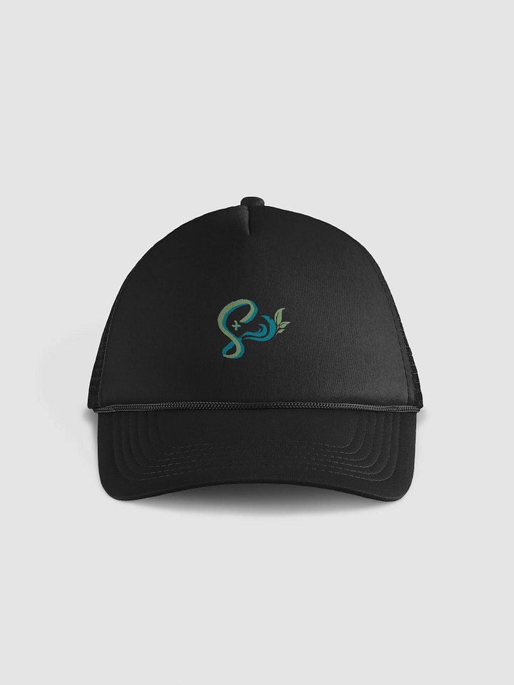 Swirling Flora Foam Trucker Hat product image (1)