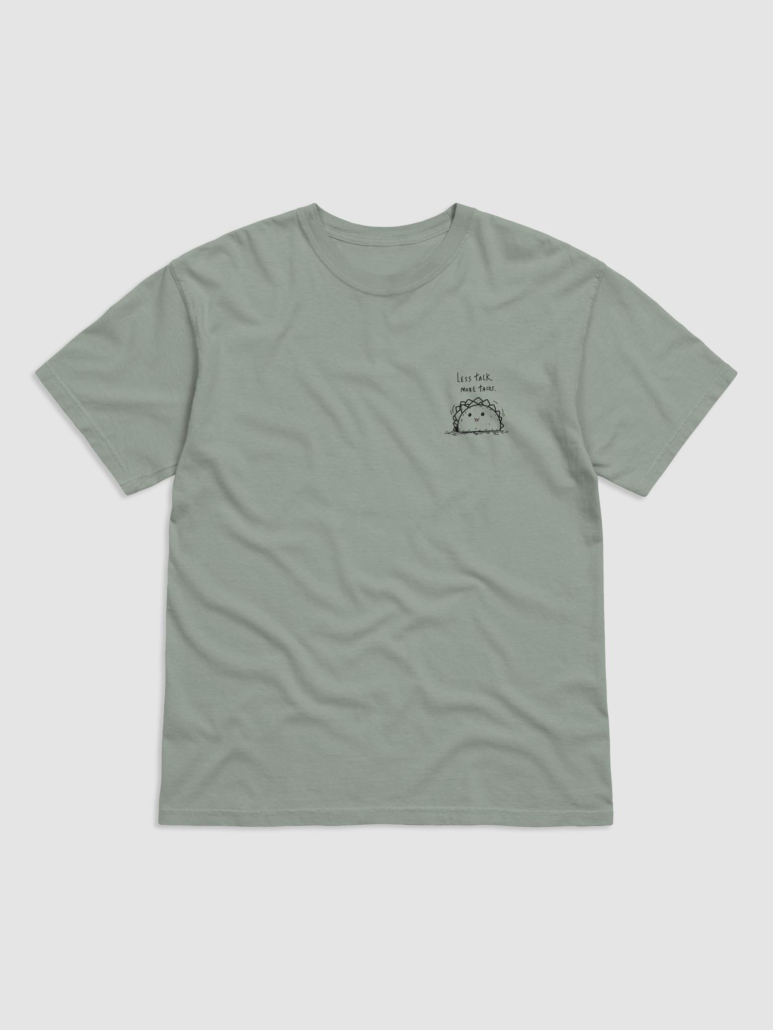 Less Talk More Tacos Cotton T-Shirt product image (1)