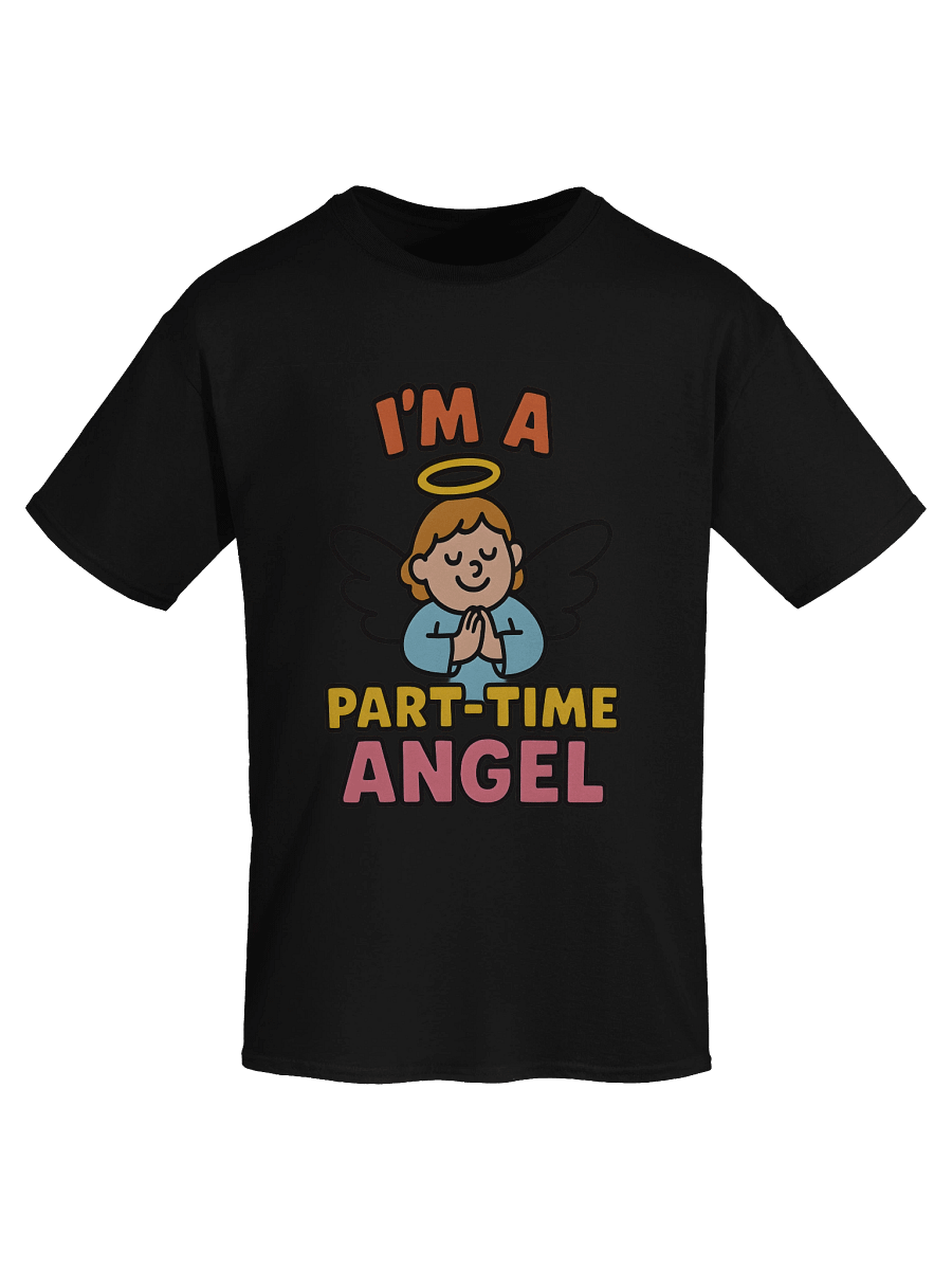 Part-Time Angel Cartoon T-Shirt product image (7)