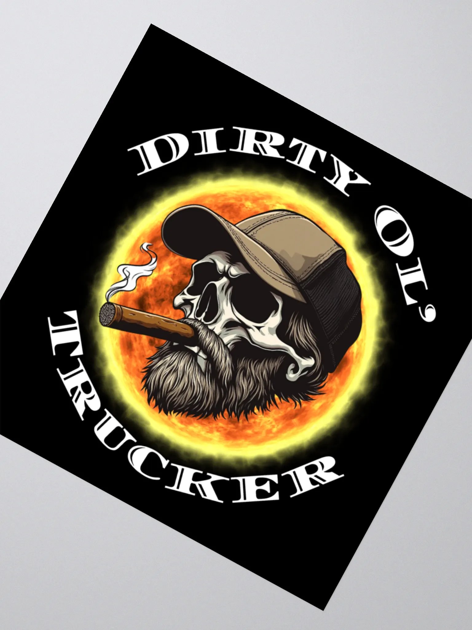 Dirty Ol' Trucker Stickers product image (4)