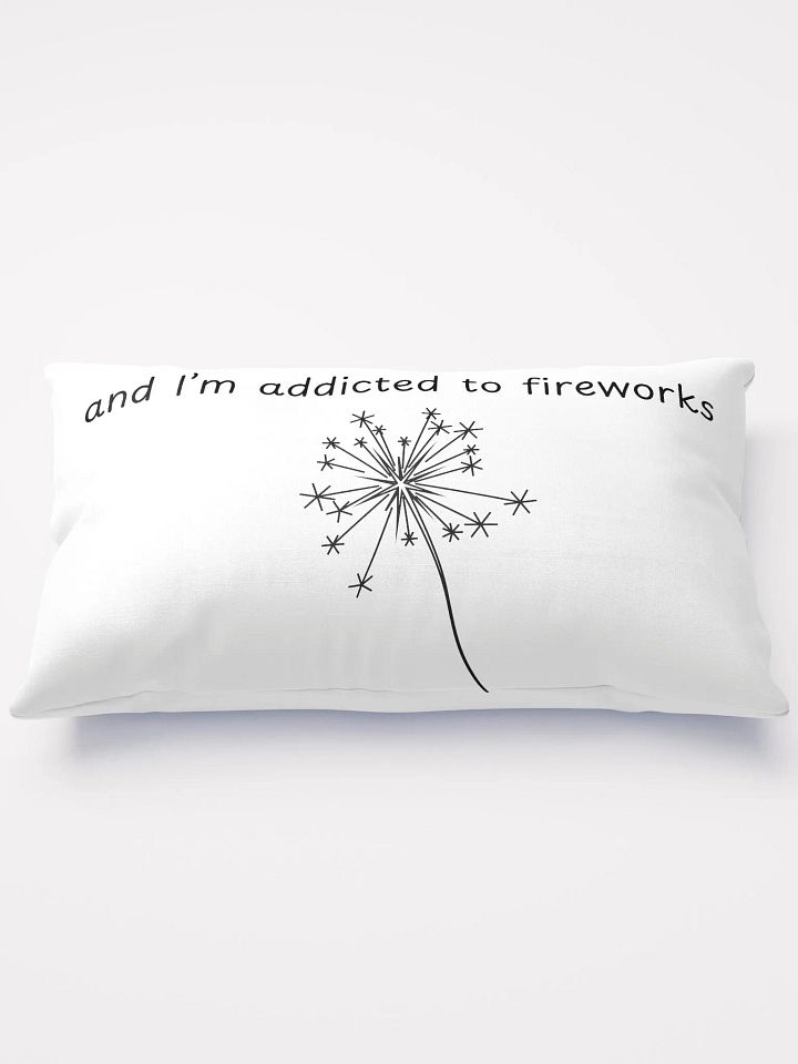 Addicted to Fireworks All-Over Print Pillow product image (2)