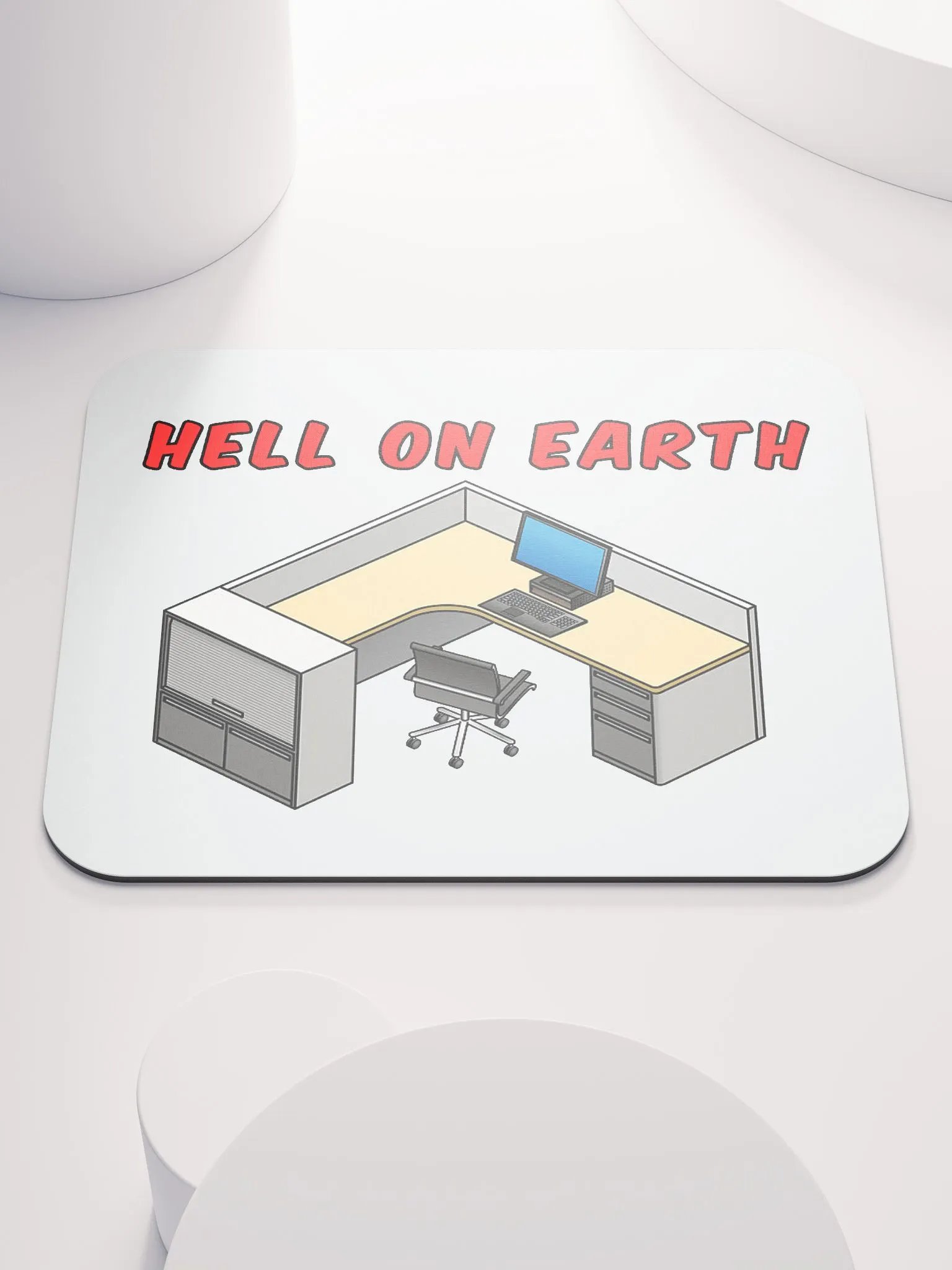 Hell On Earth Mousepad product image (1)