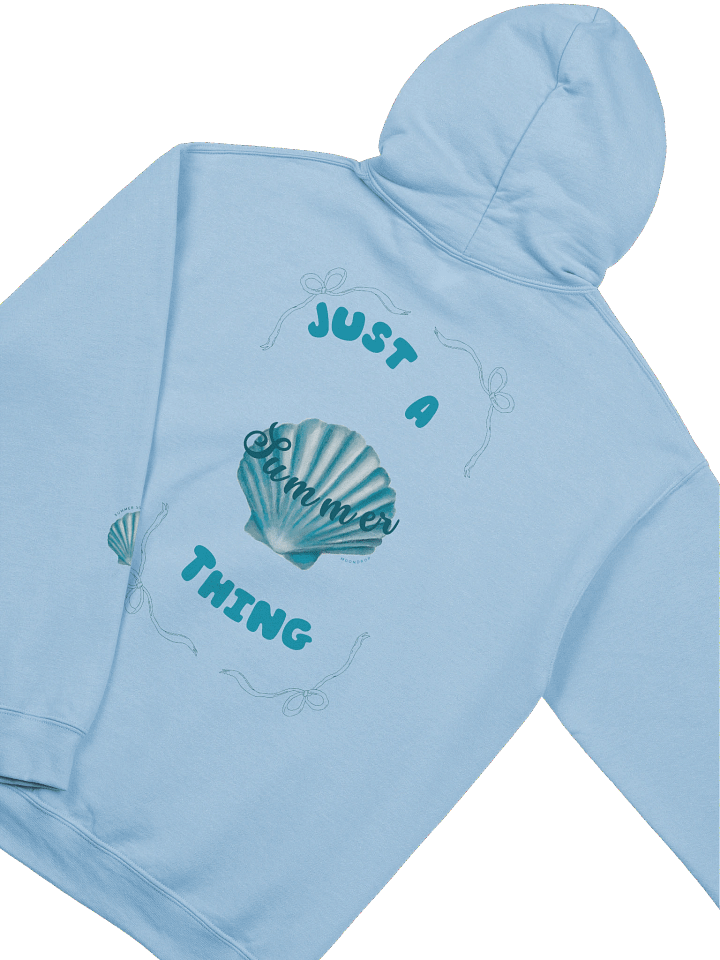 "Summer Thing" Hoodie in Ocean Blue product image (1)