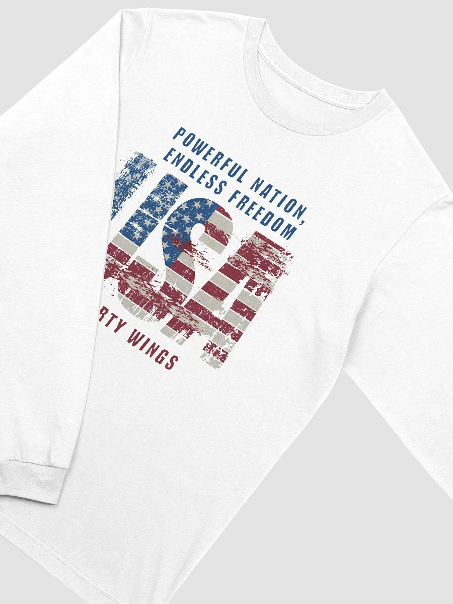 Mighty USA Long Sleeve T-Shirt product image (2)