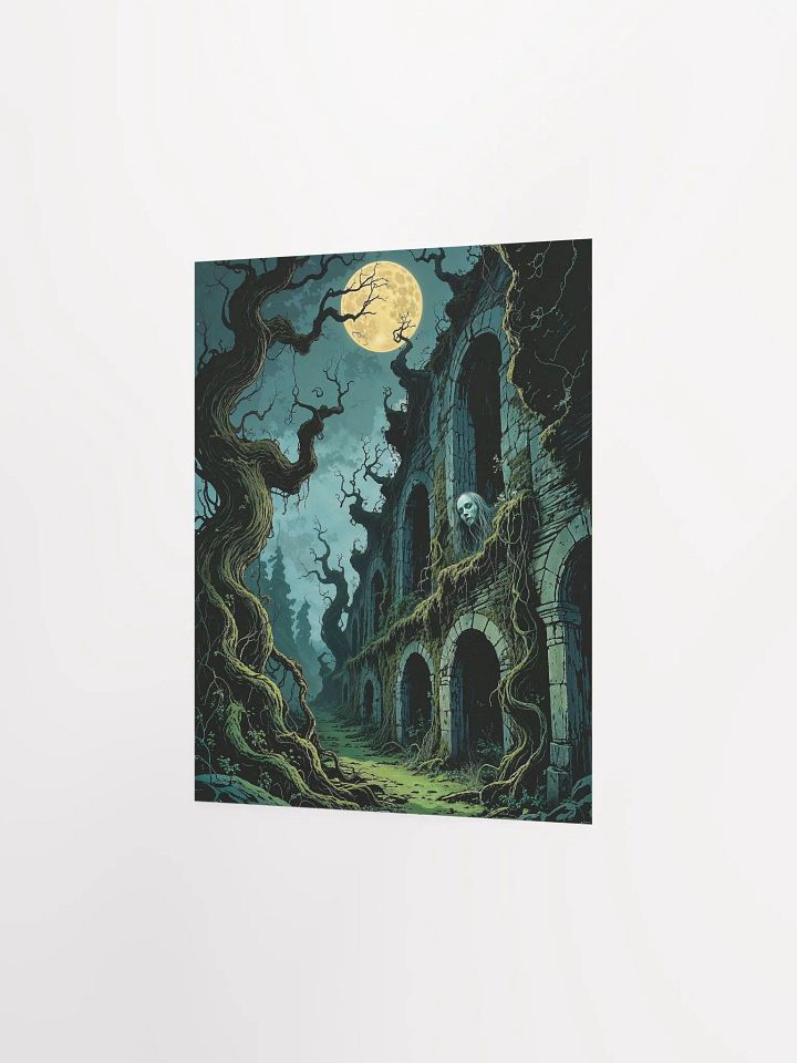 Haunted Arches Matte Poster product image (10)